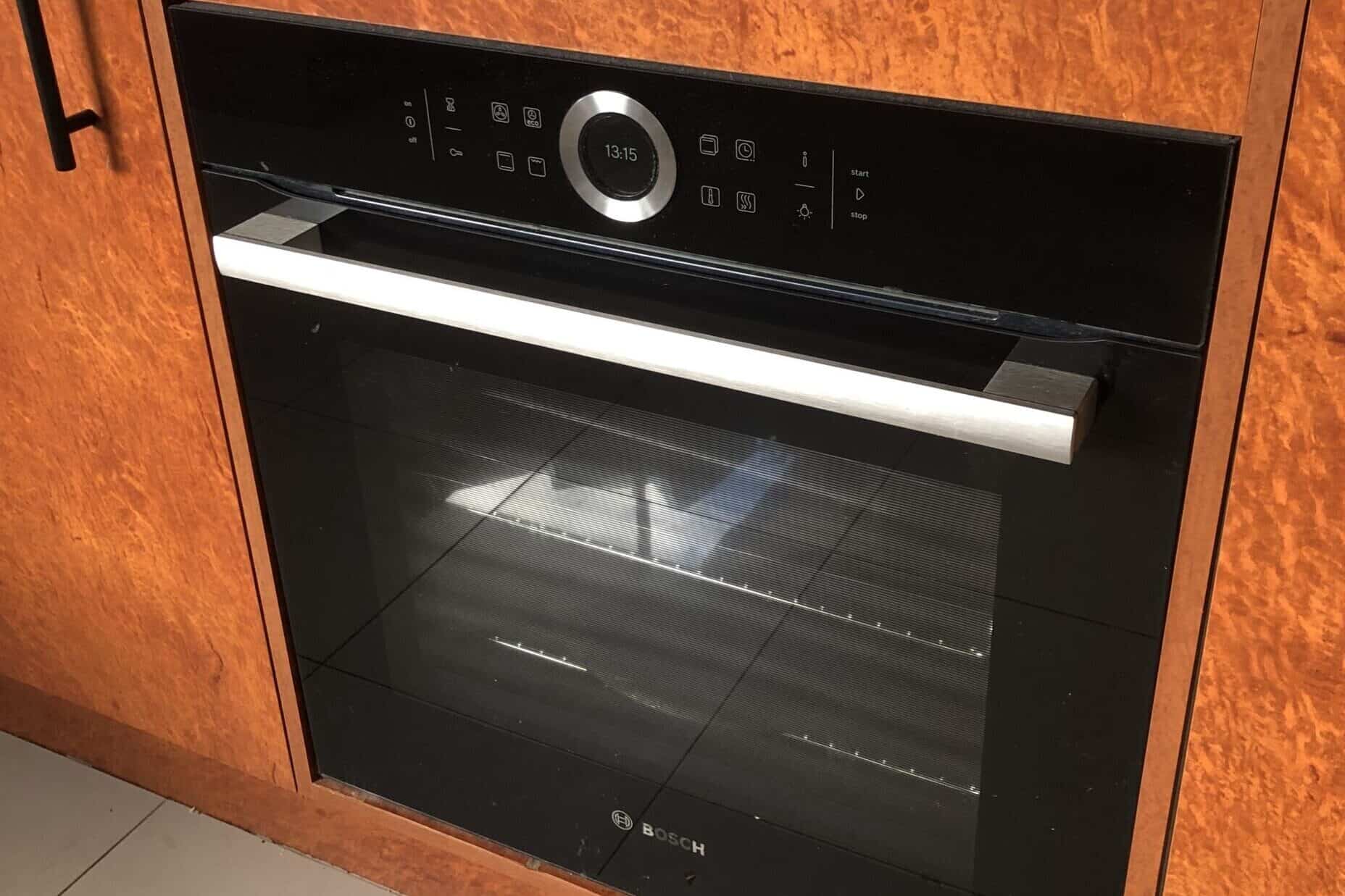 New wall oven installation